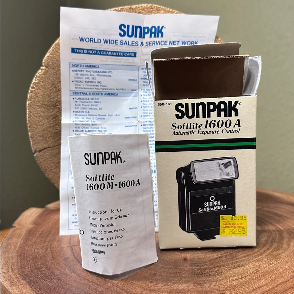 SUNPACK Softlite 1600A Automatic Exposure Control Camera Flash - Picture 11 of 11